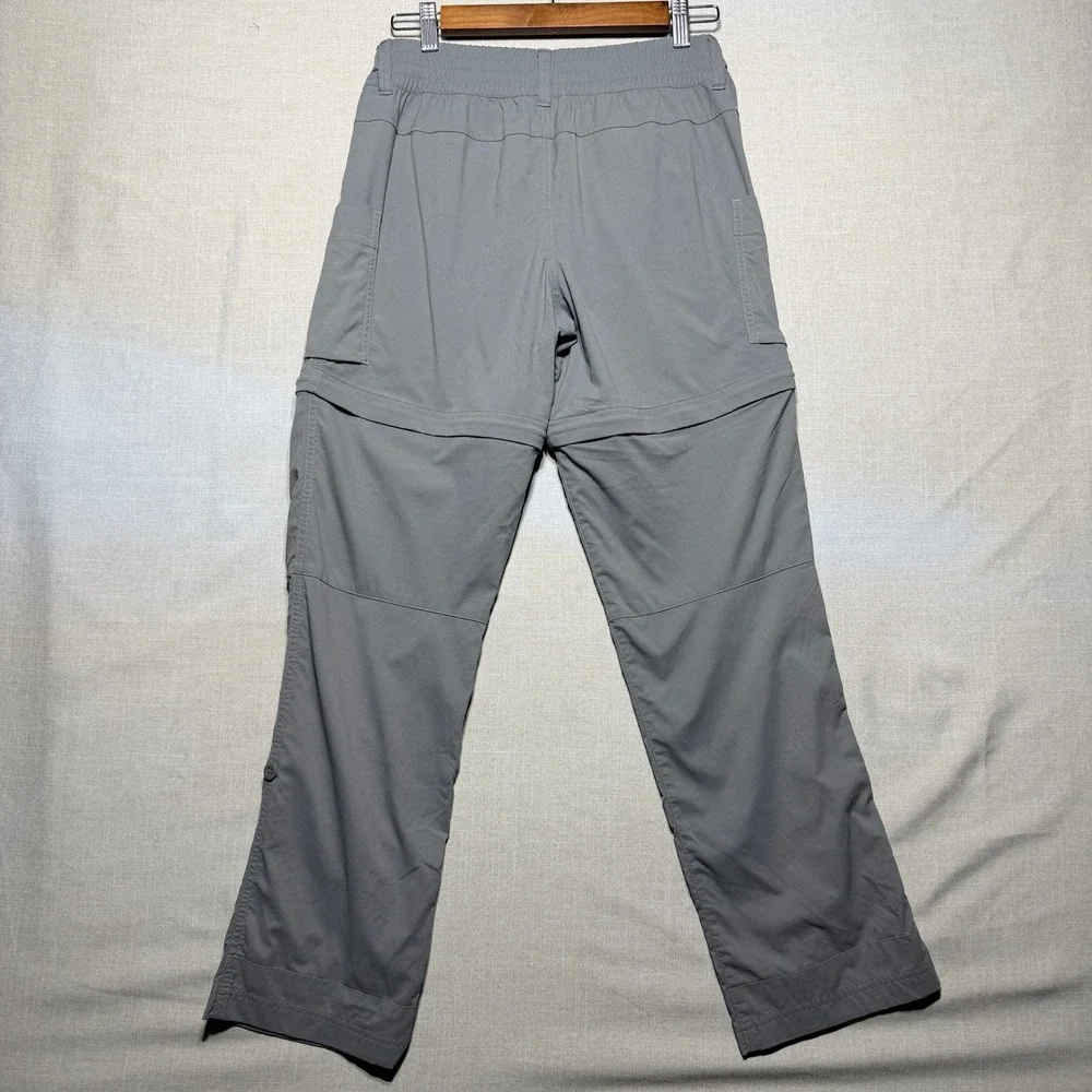 REI Co-op Girls Large 14-16 Gray Sahara Convertible Hiking Pants Outdoor Utility